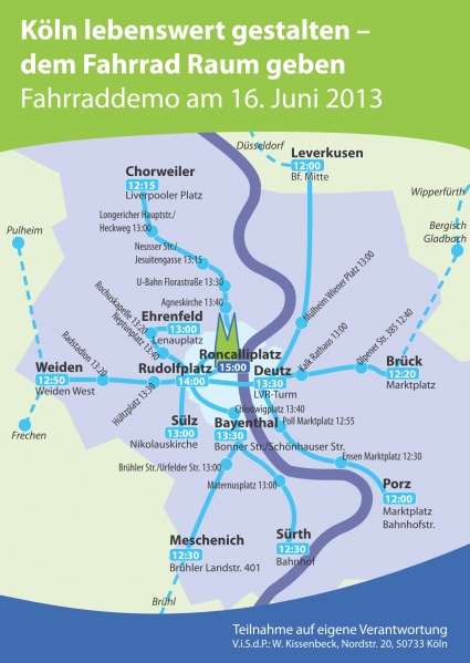 Datei:KölnerFahrradSternfahrt Routen2013.jpg